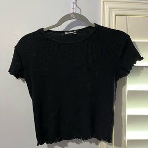 black never worn shirt.